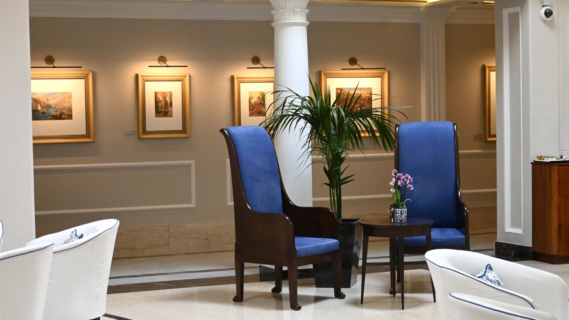 Edward Caruana Dingli Paintings at The Phoenicia Malta