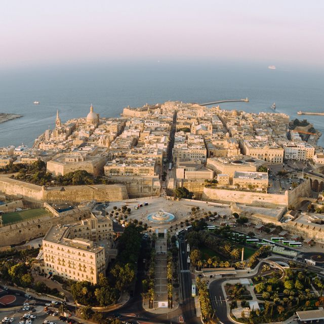 The Phoenicia Malta - aerial shot
