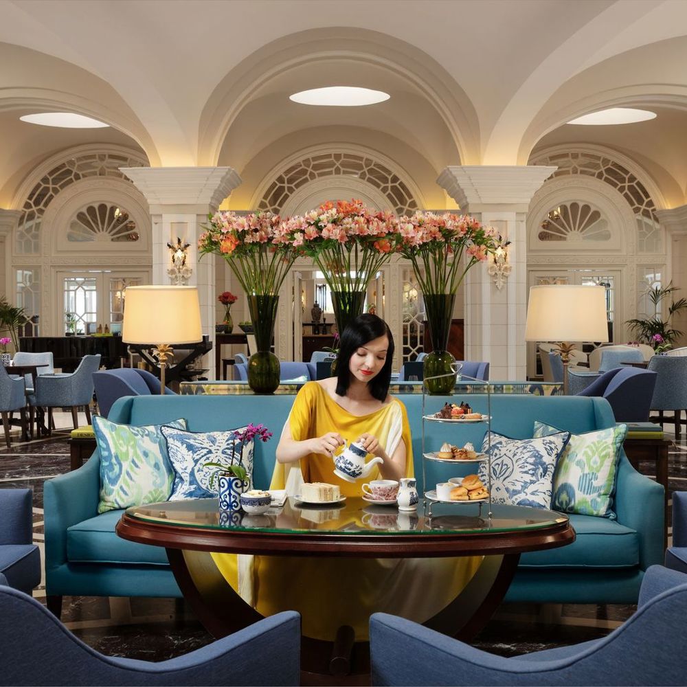 Afternoon Tea at Palm Court Lounge 