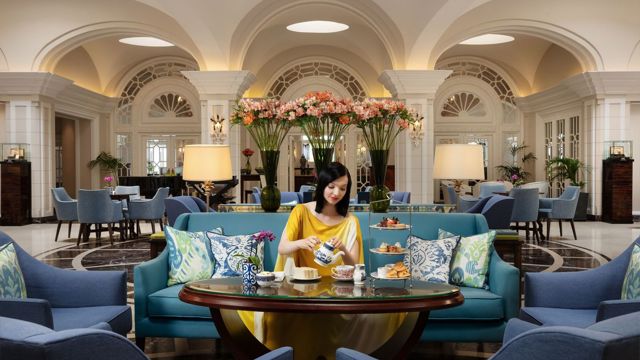 Afternoon Tea at Palm Court Lounge