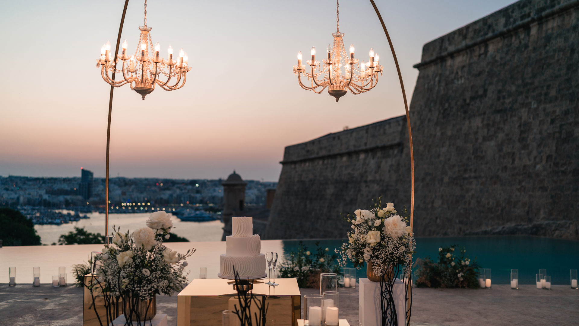 Photographer: Franklin Balzan Bastion Pool - Weddings by The Phoenicia Malta