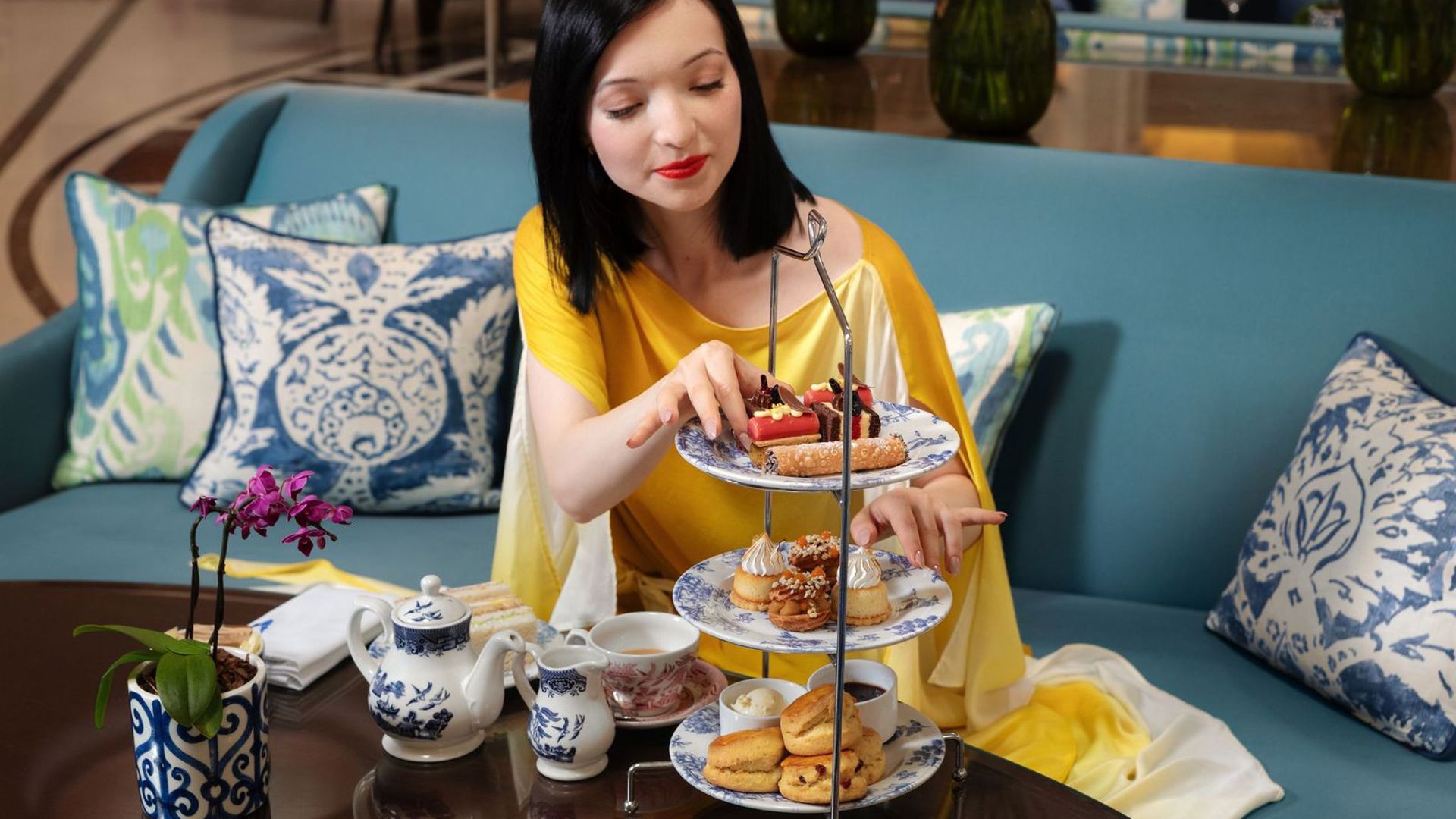 Afternoon Tea at Palm Court Lounge