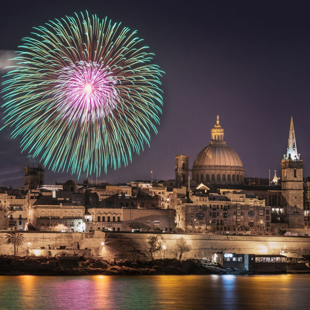 Stay at The Phoenicia Malta and enjoy the Malta Fireworks Festival