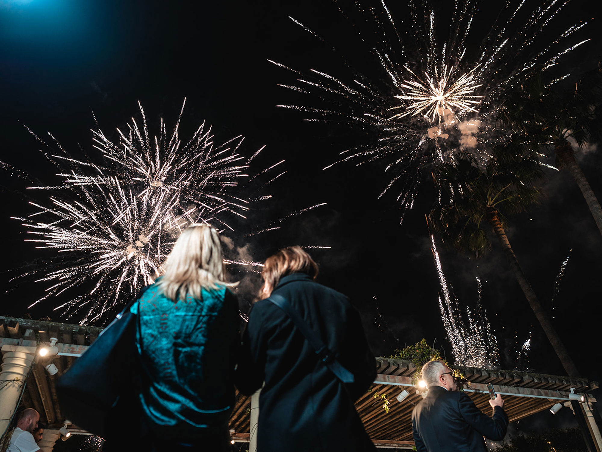 Photographer: Frank Balzan - fireworks at the phoenicia malta